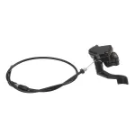 Motorcycle Thumb Throttle Accelerator+Cable 49cc 50cc 110cc 125cc ATV Quad Bike Buggy 