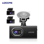 AZDOME M560 1080P 3 Lens 4 Inch Car DVR Dash Cam HD Wide-angle WIFI Mobile Phone Interconnection Parking Monitoring Driving Track