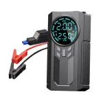 3 In 1 Portable 12V Car Jump Starter Power Bank Air Compressor Cordless Electric Car Air Pump With Emergency Start Power Supply