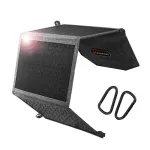 [EU/USA Direct] Foursun 12V 21W Portable Solar Panel with USB Type-C Fast Charging Charger Foldable for Hiking Camping Mobile Phones