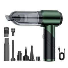 Suitu 16000Pa Powerful Foldable Cordless Brushless Vacuum Cleaner For Home Car 100W Rechargeable Mini Handheld Desktop Vacuum Collector