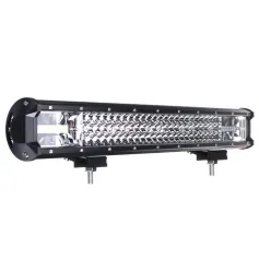 Barras de luz LED de 22 polegadas e 648 W, holofote de inundação, feixe combinado, lâmpada de direção para caminhão, barco off-road