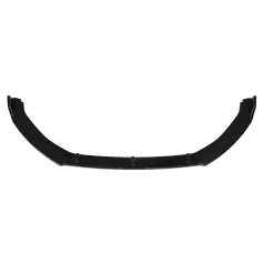 Makintab na Itim na Front Bumper Lip Spoiler Trim 3PCS Para sa VW Golf MK7 MK7.5 2014-2017