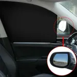10 Strong Magnetic Full Light-Shielding Magnetic Car Curtains Magnetic Suction Type Non-Transparent Summer Sunscreen Car Sunshade