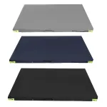 600D Trailer Cover Waterproof Windproof Dust Protector With Rubber Belt 125x95x13cm