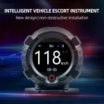 X95-GPS Vehicle-Mounted Multi-Function Vehicle-Mounted Horizontal Slope Meter GPS Altitude Off-Road Table High-Precision Compass HUD