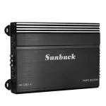 Sunbuck 9900W 4CH 12V Car Amplifier Amp Powerful Stereo Audio Bass Subwoofer