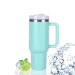 1200ML 40oz 304 Stainless Steel Insulated Water Bottle Car Cup Travel Coffee Mug Water Bottle Insulated Cup for Hot Cold Beverages