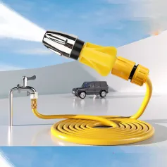 High Pressure Car Wash Water Household Flushing Nozzle Car Wash with Water Hose Cleaning Tool