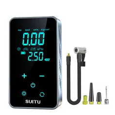 Pompa d'aria elettrica portatile per auto, mini pompa gonfiabile per pneumatici, compressore d'aria per auto, moto, bicicletta, palla