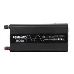 Inversores solares de onda senoidal pura Excellway 10000W máx. 50Hz 12/24/48V para 220V com display digital e fornecedores de energia