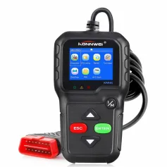 KONNWEI KW680 Lettore di codici OBD2 Strumento diagnostico universale per auto Funzione OBDII EOBD completa