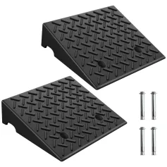 5 inch Plastic Curb Ramps for DIY Car Maintenance