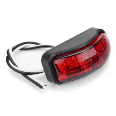 Luces de posición laterales LED 2-SMD, lámpara de gálibo, 12-30 V, 54 x 24 mm, E4, rojo/amarillo/blanco, para camión, remolque, furgoneta