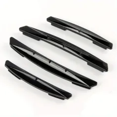 4 PCS Universal Pintu Mobil Anti Gores Strip Pelindung Pintu Pelindung Tepi Pintu Bumper Sisi Pintu Pelindung Tepi