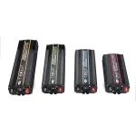 AUTSOME 12V to 220V Converter Pure Sine Wave Power Inverter Car Solar Dual USB Charger With LED Display