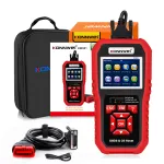 Konnwei KW851 Car Diagnostic Tool Auto Oil Service Light Reset 2.8 Inch TFT Color Display Automatic Diagnostic Tool Compatibility All 12V OBDII Compliant Vehicles