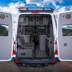 Tela magnética traseira anti-mosquito, tela mosquiteira, ventilação, proteção solar, cortina mosquiteira para van, campervan