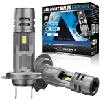 NOVSIGHT A500-N58-H7 2PCS Car LED Front Headlights Bulbs 6500K LED Headlamp Waterproof For All Cars With H7 Type Bulbs