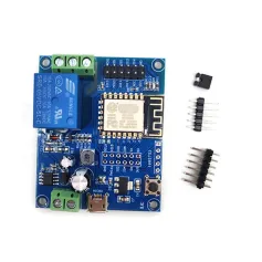 DC5-80V電源ESP8266 WiFiシングルチャネルリレーモジュールESP-12F開発ボード