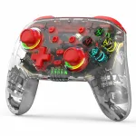Wireless Gamepad Bluetooth Six-axis Somatosensory Dual Vibration Macro Programming with RGB for Switch