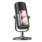 Ugreen CM592 USB Wired Microphone HiFi Sound DSP Noise Cancelling Real-time Monitoring Live Recording Studio Streaming Laptop Desktop Esports Microphone