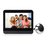 SY-36 1080P Tuya Smart WIFI Digital Door Peepholes Viewer 4.3 Inch Digital Magic Eye Wireless Doorbell Camera Security Door Eye Camera