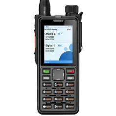 ABBREE AR-880 10W DMR kaksoisaikapaikka digitaalinen radiopuhelin korkeatehoinen 512 kanavaa 2,4 tuuman värinäyttö VHF UHF IP67 vedenkestävä amatööriradio kaksisuuntainen radio