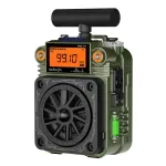 HanRongDa HRD-777 Multiband Radio bluetooth AM FM SW WB 6 EQ Modes TF Card MP3 Player Type-C Charging SOS Alarm Survival Gear Camping Portable Outdoor Radio