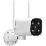 WG39 WiFi IP Camera 1080P Full Color Night Vision IP66 Waterproof Two Way Audio Pan Tilt Control AI Motion Monitoring EU Plug Security Camera