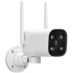 WG39 WiFi IP Camera 1080P Full Color Night Vision IP66 Waterproof Two Way Audio Pan Tilt Control AI Motion Monitoring EU Plug Security Camera