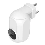 K7 Tuya Telecamera da parete plug-in Wifi 360 ° 1080P Mini sorveglianza Protezione di sicurezza domestica Visione notturna LED Lampada Luce Telecamere IP Spina UE