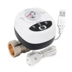 Tuya WiFi Smart Water Valve APP Remote Control Built-in Water Leakage Sensor DN15/20/25 Timing & Voice Control Work With Alexa Google Home