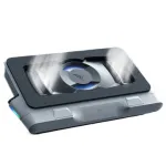 Flydigi BS2 Pro Laptop Cooling Pad 4000 RPM 44°C Temperature Drop Triple Noise Reduction RGB Lighting Adjustable Stand App Control Detachable Filter 15.6\\ Compatibility Gaming Laptop Cooler