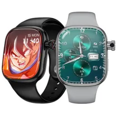 LOKMAT XH018 4G Android Smart Watch 2.04 Inch AMOLED Display GPS WIFI Heart Rate Blood Pressure SpO2 Monitor Sleep Monitoring Multi-sport Modes Music Playback NFC Function 2MP Pull-out Camera