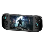 [8+128G] AMPOWN OIND 2 Portal Handheld Game Console 3D Curved Touch Glass 8GB RAM 128GB Storage Snapdragon 8 Gen 2 Android 13 4K Output Active Cooling 8000mAh Battery Portable Game Player Device