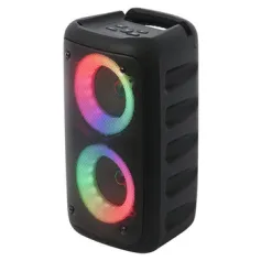 HY-3317 Portable bluetooth Speaker Wireless Speakers RGB Light Dual Subwoofers Tweeter Support U Disk AUX TF Card Playback Outdoors Karaoke Speakers