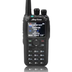 Anytone AT-D878UVII Plus Walkie Talkie Digital DMR Dual Band AES256 Criptografia Bluetooth PTT GPS APRS USB-C Charge Rádio bidirecional