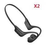 2PCS BlitzWolf® BW-BTS8 Bluetoothイヤフォン骨伝導イヤホン内蔵32GBメモリIPX8マイク付き防水低遅延ゲームスポーツヘッドフォン