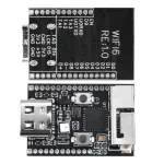 Micro Python RGB LED 4MB Flash Wifi6 ESP32-C6 Development Board Low Power RISC-V 32-Bit ESP32-C6 N4 BT Wifi Module with Crystal Oscillator