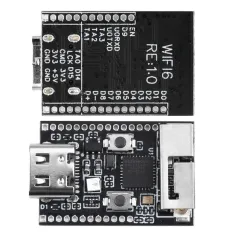 Micro Python RGB LED 4MB Flash Wifi6 ESP32-C6 Development Board Low Power RISC-V 32-Bit ESP32-C6 N4 BT Wifi Module with Crystal Oscillator