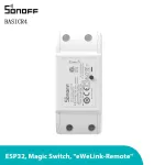 SONOFF Basic R4 WiFi ESP32 Chip Smart Switch 10A 2400W Smart Scene Magic Switch Module eWeLink IFTTT APP Remote Control Work with S-MATE2 R5 Alexa Google