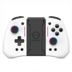 LinYuvo YS31 RGB Wireless Gamepad Six-axis bluetooth Joy-pad with Programmable Turbo & Vibration for Switch/Lite/OLED