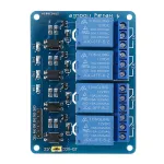 2Pcs 12V 4CH Channel Relay Module With Optocoupler For PIC AVR DSP ARM