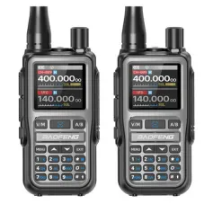 2 Pcs BAOFENG UV-5R Mini 5W Walkie Talkie Bluetooth APP Programação Multi Banda Um Clique Frequência de Cópia Tipo-C Rádio Bidirecional