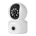K22 2MP PTZ IP Security Camera Dual Lens Dual Screen WiFi Wireless Full Color Night Vision Humanoid Motion Detection Two-way Audio Smart Home Surveillance Cameras