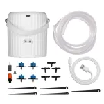 MoesHouse Tuya WiFi Watering Pump Timer Device Irrigation System Garden Tools Sprinkler Wired Design Auto Mode Manual App Control