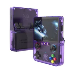 Przenośna konsola do gier X6 Plus 4,0-calowy ekran HD Rozdzielczość 480x854 Czterordzeniowy RK3128 Podwójne joysticki 3D Bateria 3000 mAh 20+ emulatorów Retro Gry zręcznościowe Przenośne urządzenie do gier wideo