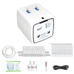 Tuya WIFI Smart Garden Intelligent Watering Device 20 Pots Double Pump Timed Automatic Drip Irrigation System Remote APP Controller for Garden Terrace