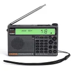 Hanrongda HRD-757 Full Band Radio bluetooth APP Remote Control DSP High Sensitivity 1000 Station Memory Portable Emergency SOS Alarm TF Card Playback Air Band Portable Radios